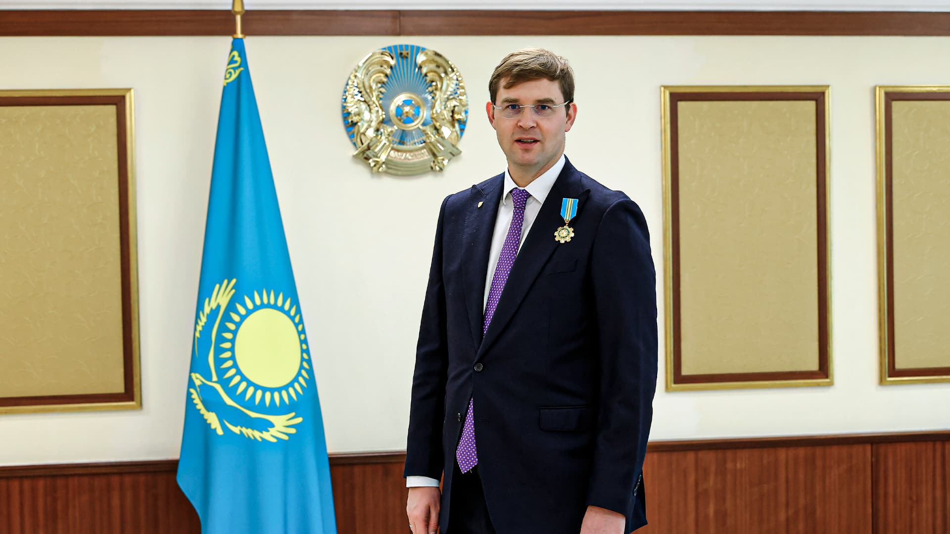 Тимур Турлов «Парасат» орденімен марапатталды