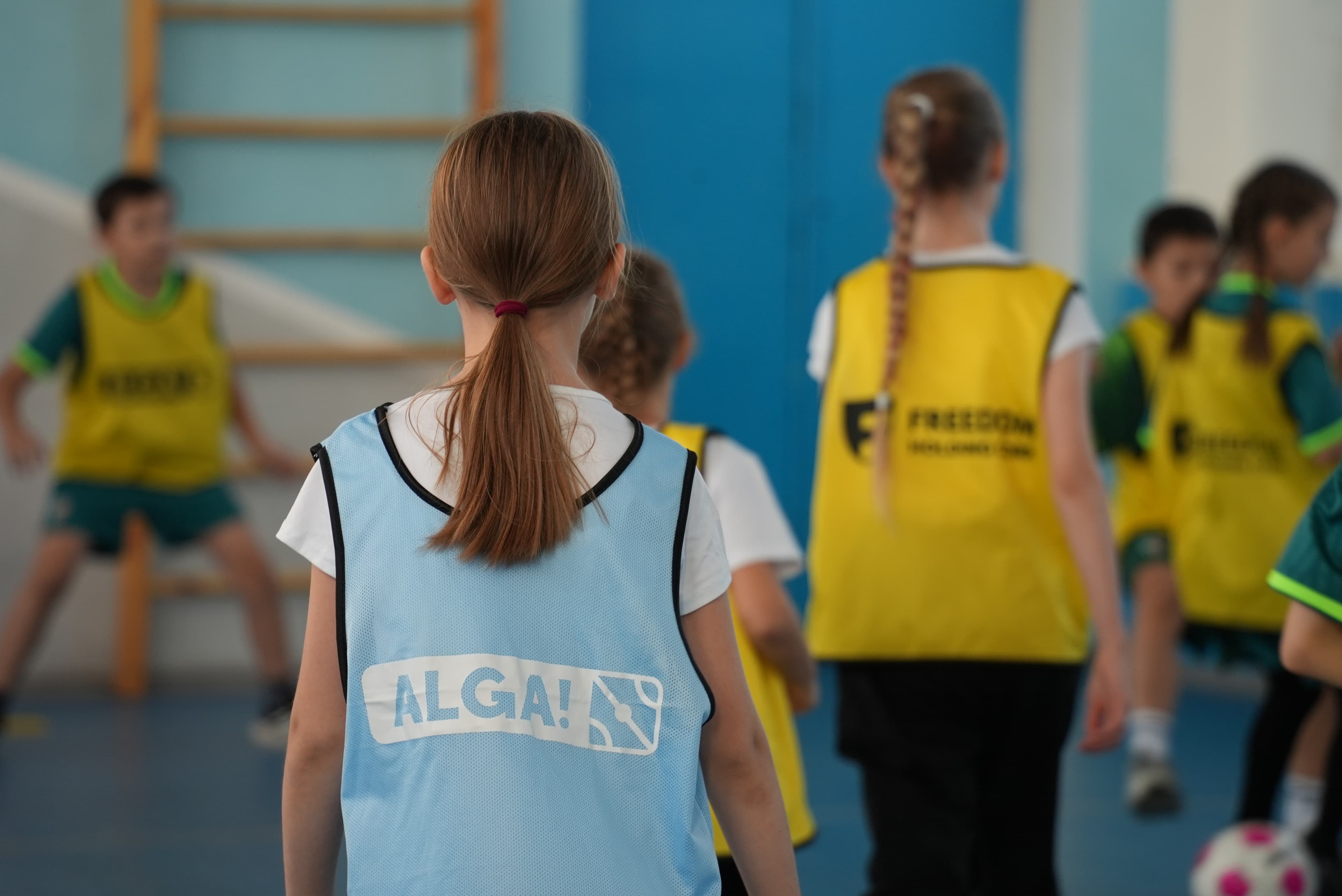 ALGA! мектеп футбол жобасының кезекті сабағы