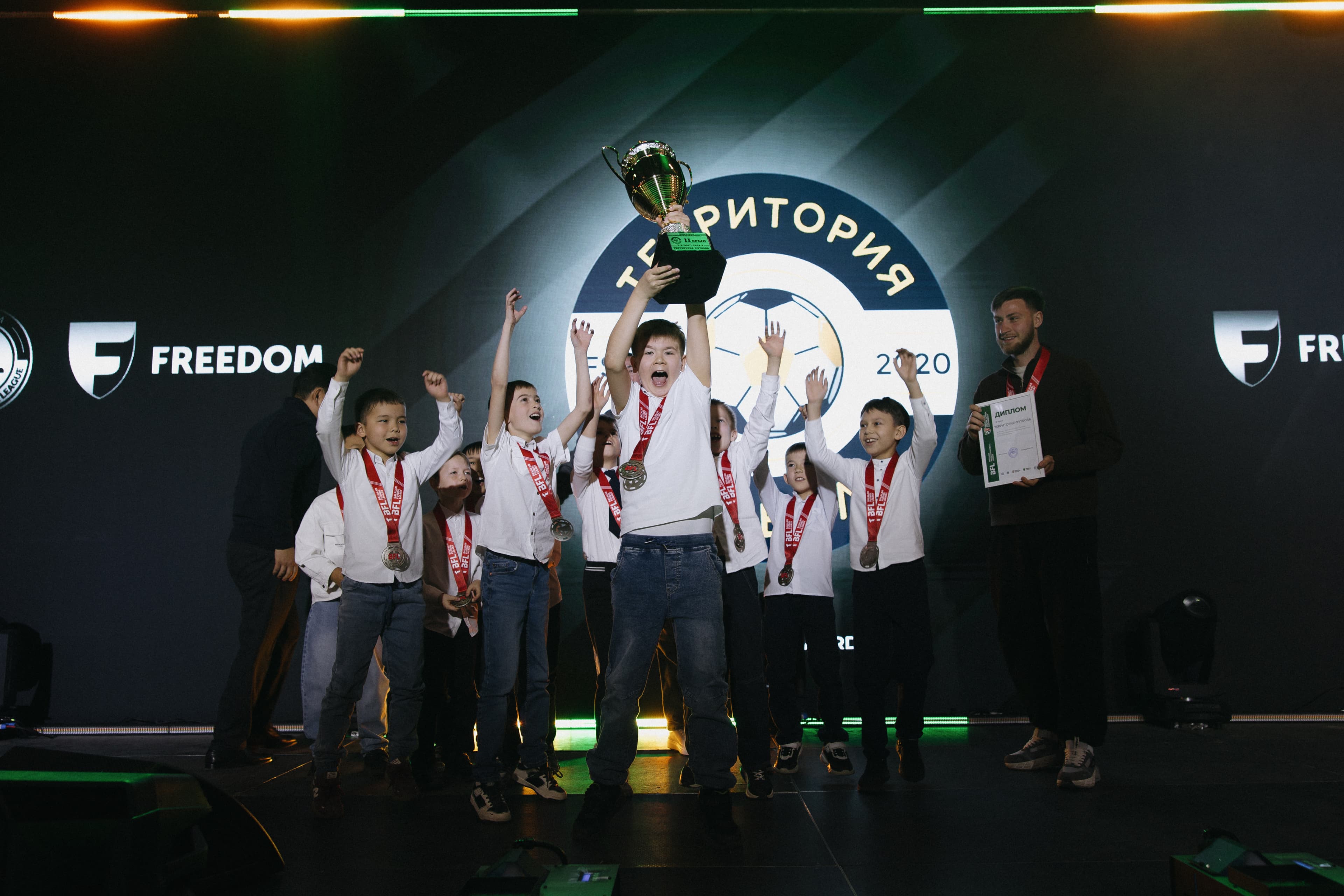 Қарағандыда Freedom Balalar Football League қысқы маусымын қорытындылады 