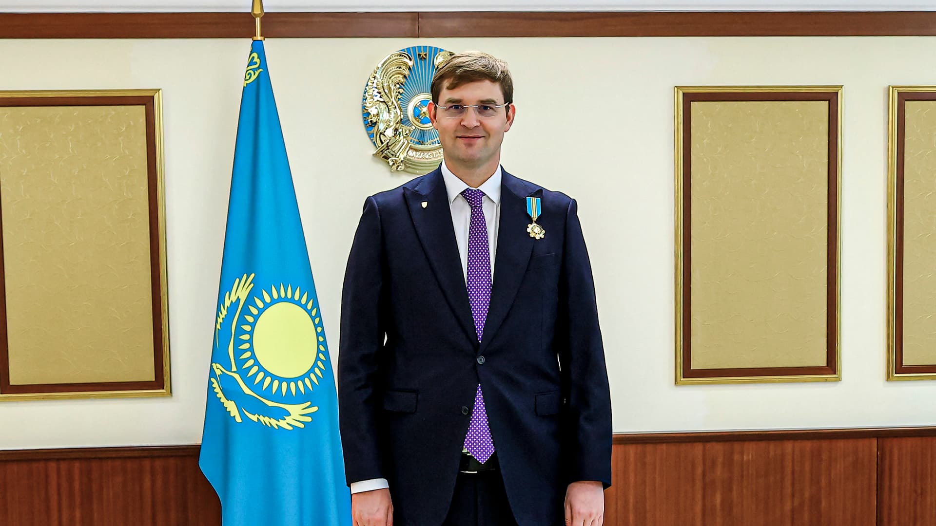 Тимур Турлов «Парасат» орденімен марапатталды